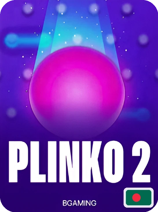 Plinko 2 promo card showing the sequel as a visually separate variation